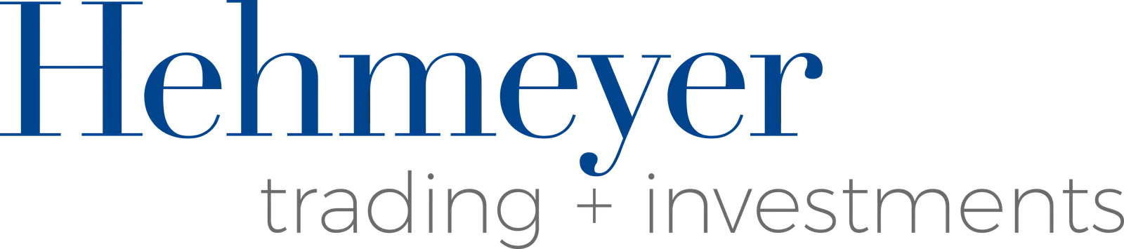 Hehmeyer Trading + Investments