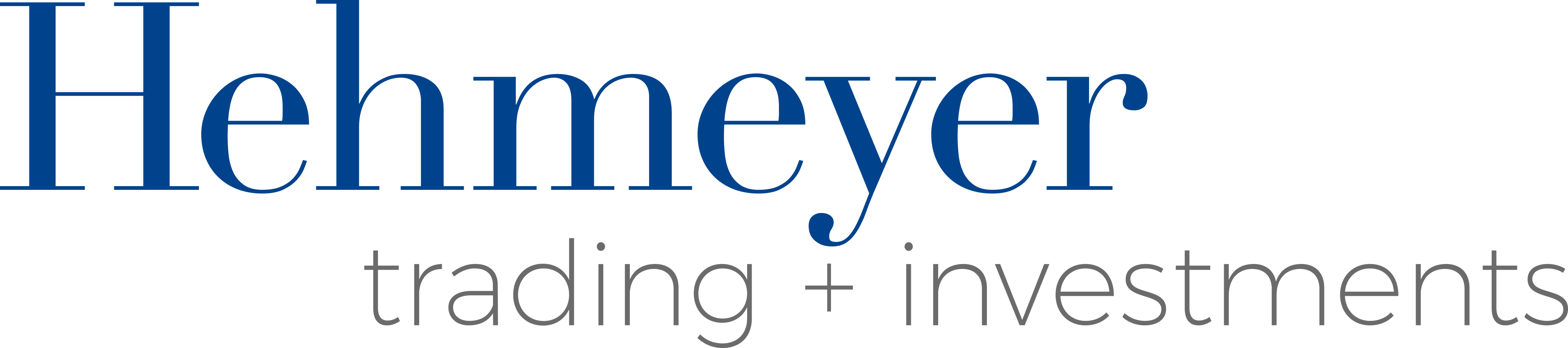 Hehmeyer Trading + Investments