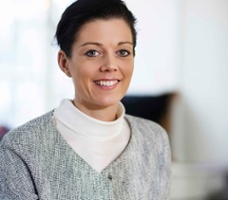 Veronica Augustsson, CEO of Cinnober