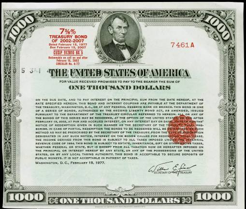 Govt Debt Bonds