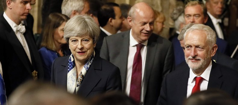Brexit May Corbyn