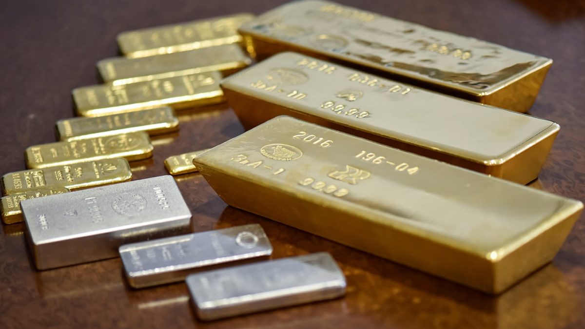 gold silver