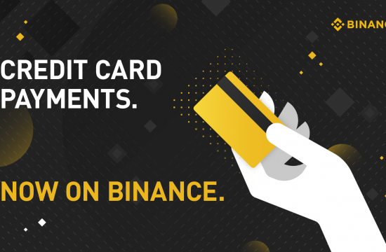 Binance accepting credit card payments