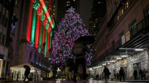 Christmas eve - Wall Street