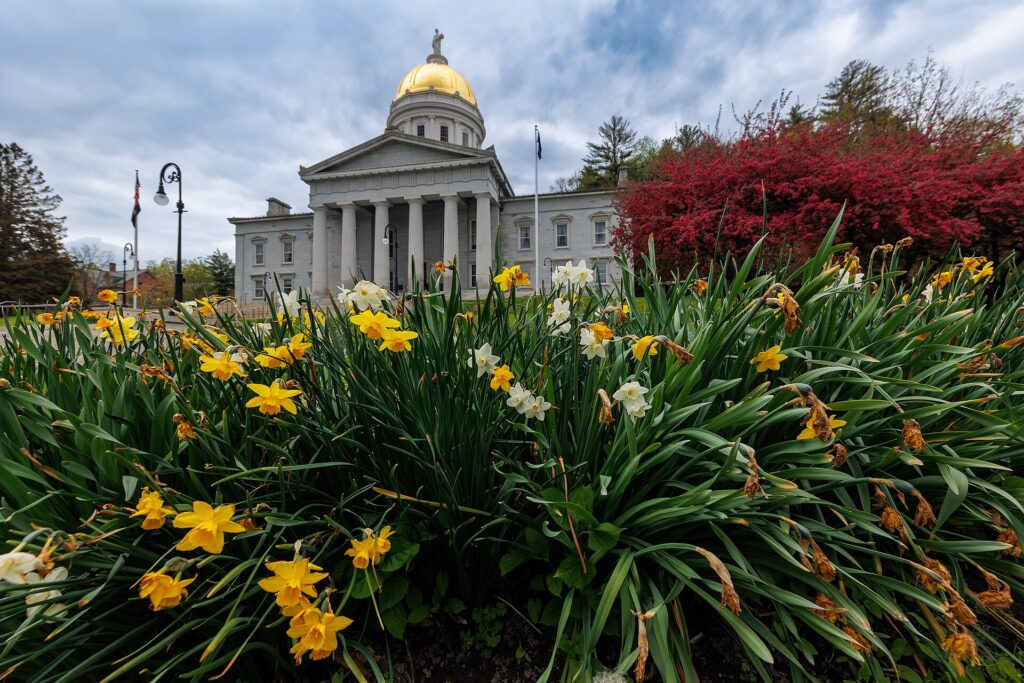 Vermont State House in Montpelier, capital of the largest US captive insurance domicile